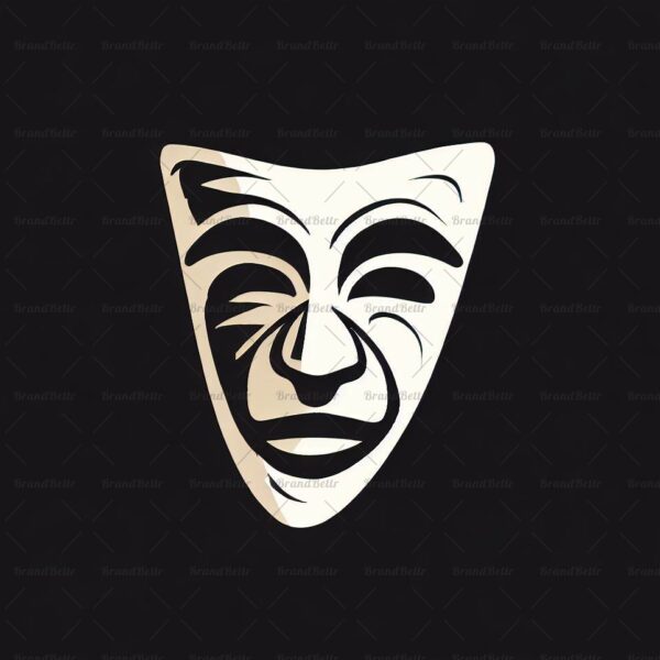 Dramatische Theatermaske